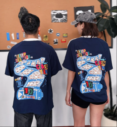 -纯棉全身印T恤定制！免费设计！快来定制！